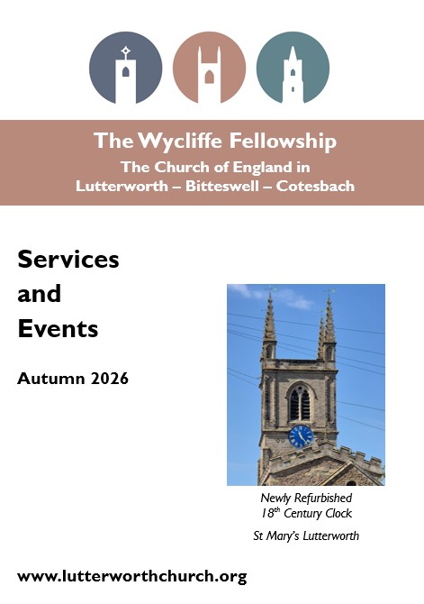 Services and Events September to November 2026