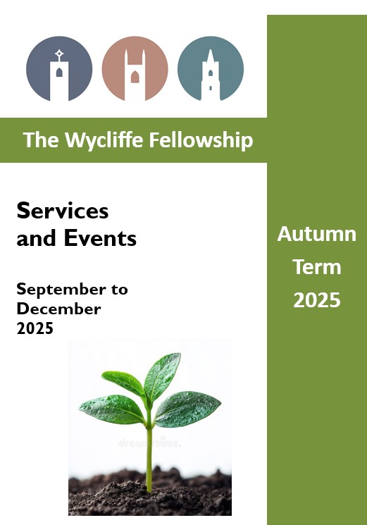 New Term – Events For September to December 2025